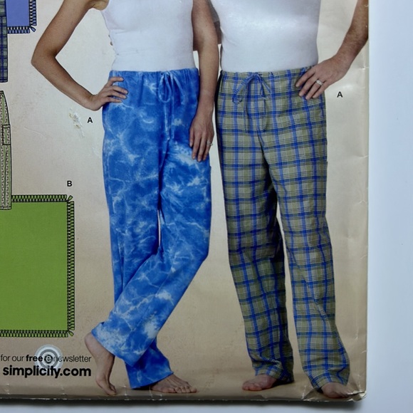 Vintage Simplicity Easy Sew Lounge/Pajama/Blanket Pattern - Never Used - $10 - Picture 2 of 9